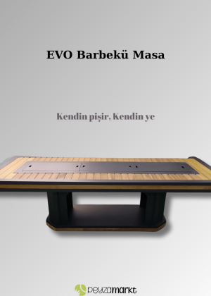 masa barbekü kendin pişir kendin ye