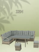 rattan köşe takımı