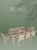 8 kişilik yemek masası