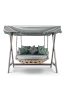 Bodrum Rattan Yatak Salıncak
