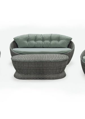 rattan dönerli oturma grubu