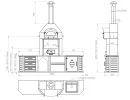 Evo Barbekü & Fırın (280 cm)