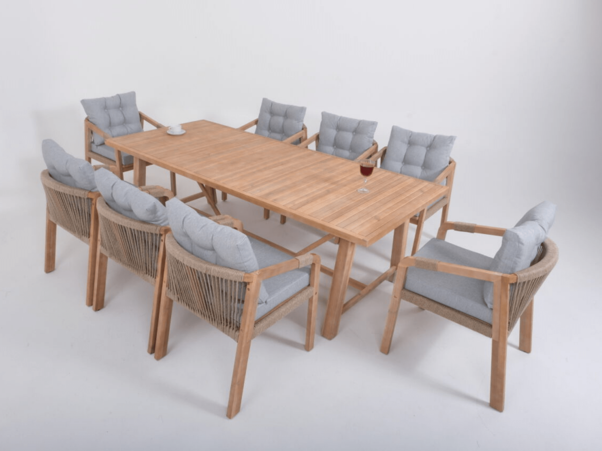 Adria 8 Kişilik Masa Takımı